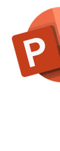Powerpoint logo van Microsoft